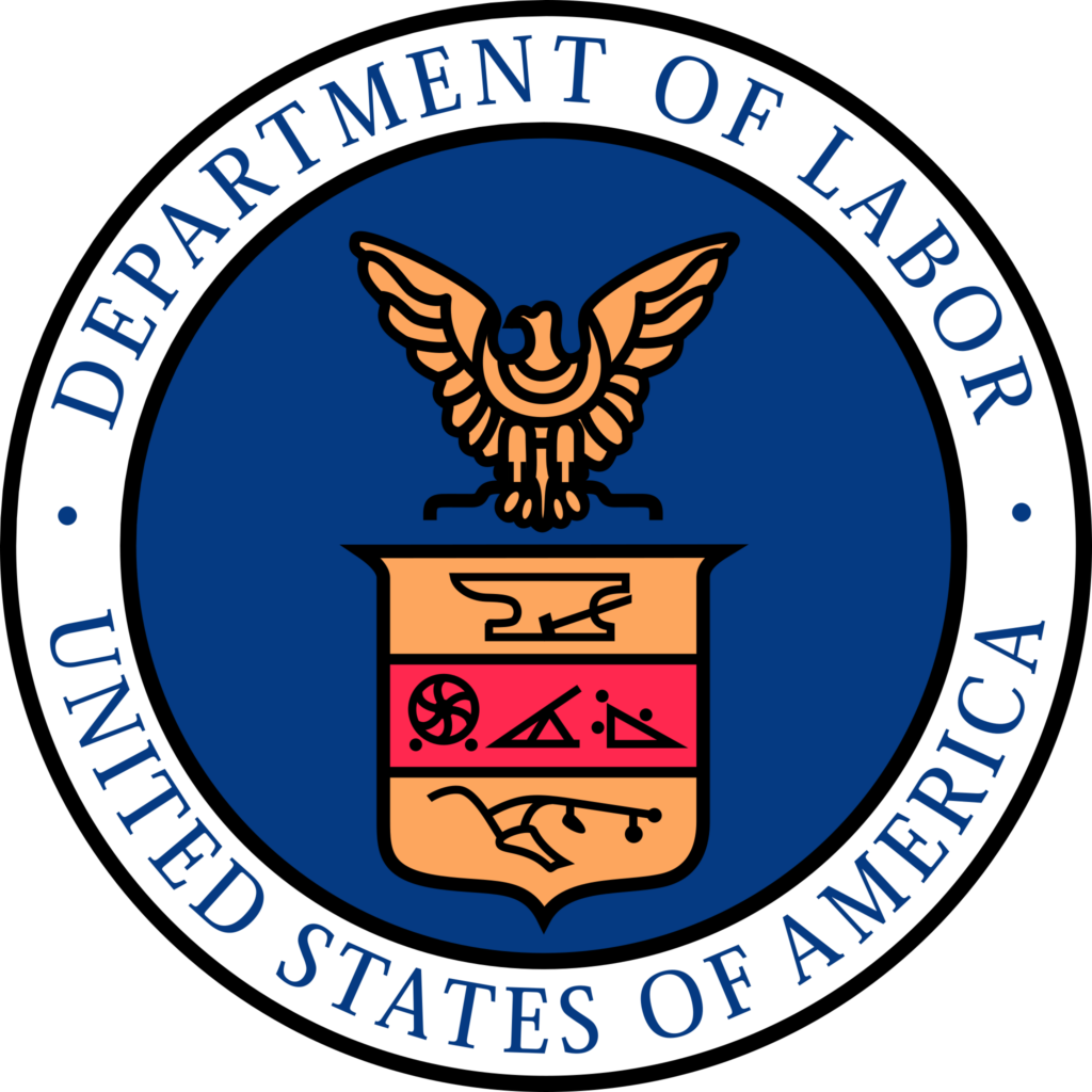 Department of Labor USA logo