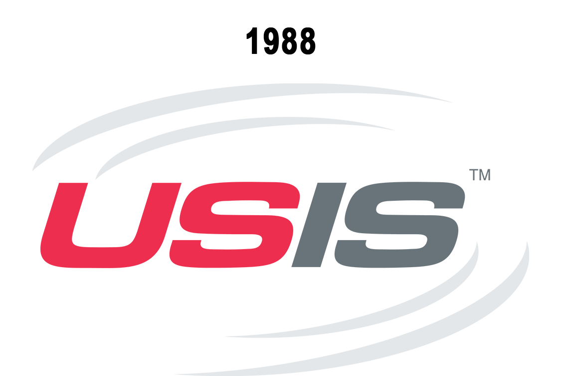 USIS logo established in 1988.