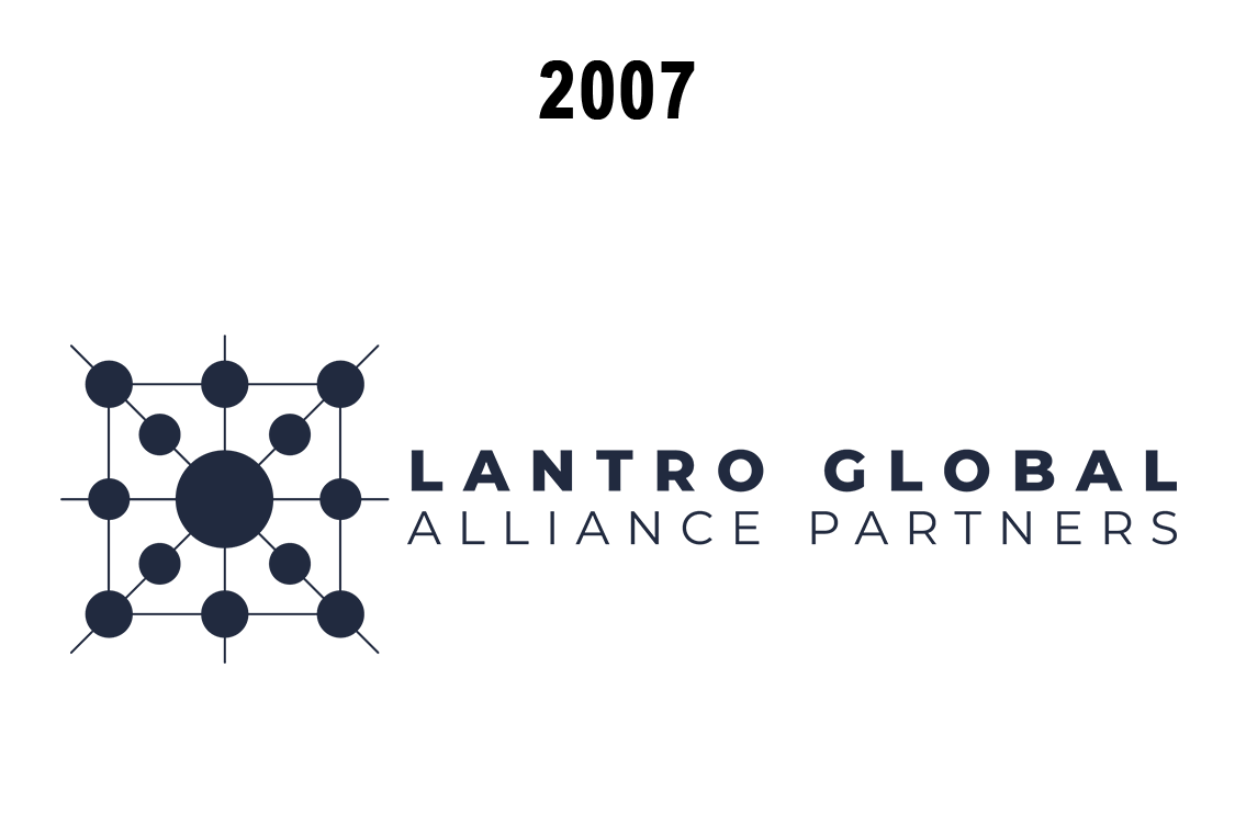 Lantro Global Alliance Partners logo established in 2007.