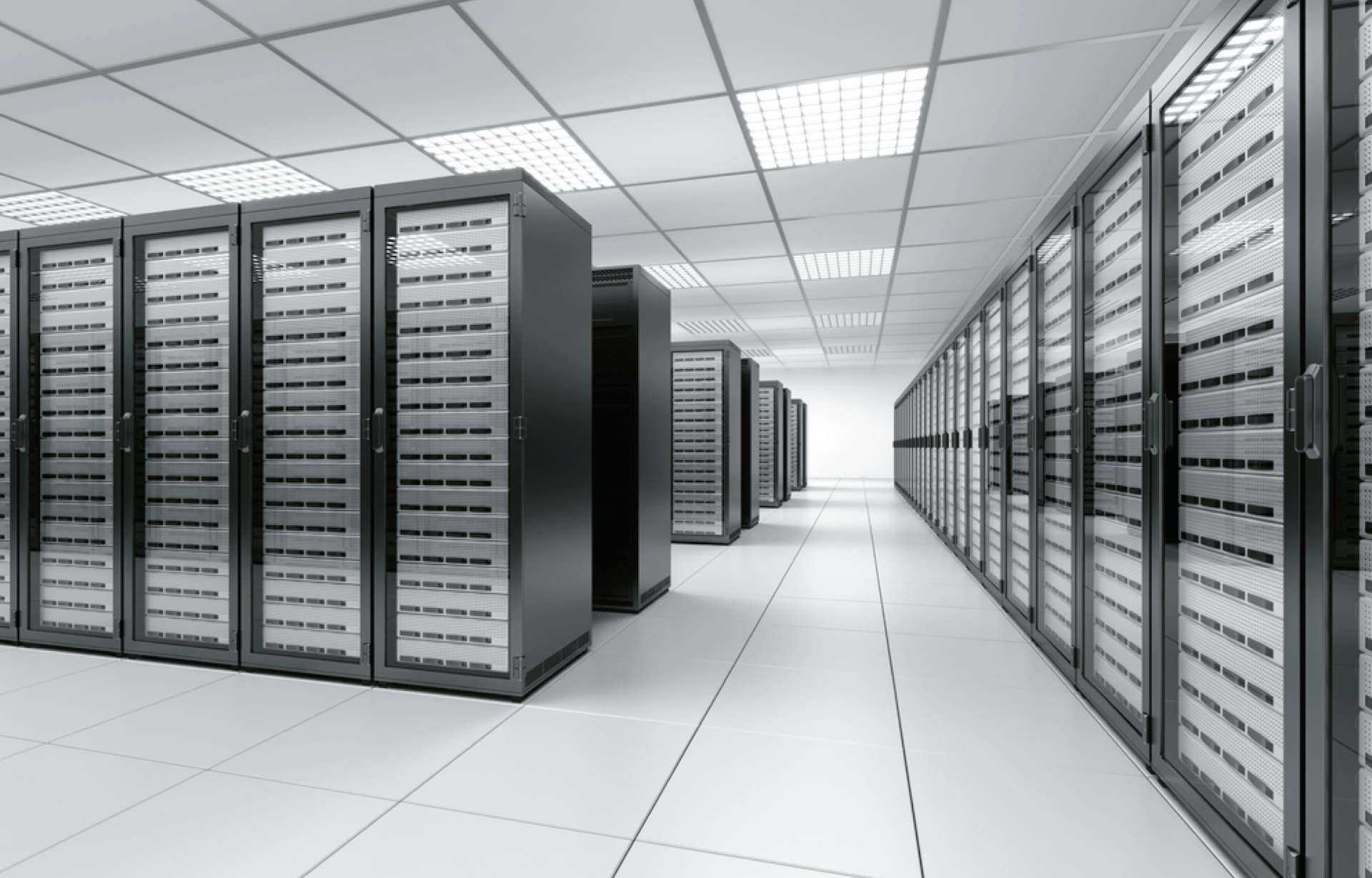 A picture showing data center solutions at USIS 