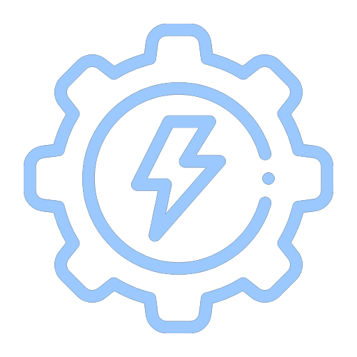 Electrical gear icon